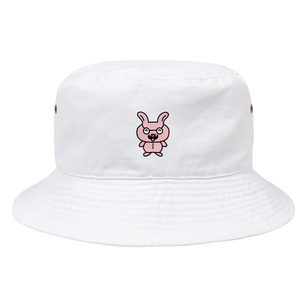 nyanchu08023のおじさんウサギ Bucket Hat