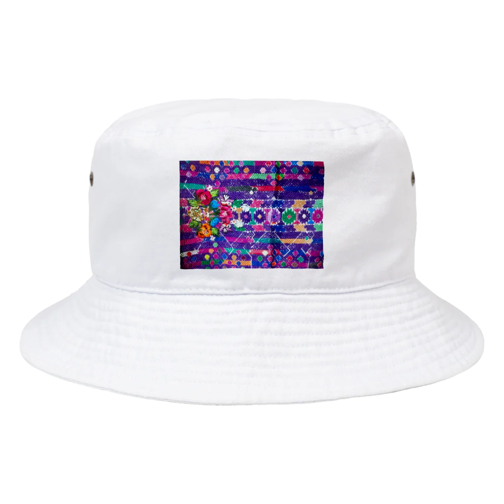 RIRI_designのグアテマラ民族衣装柄2 Bucket Hat