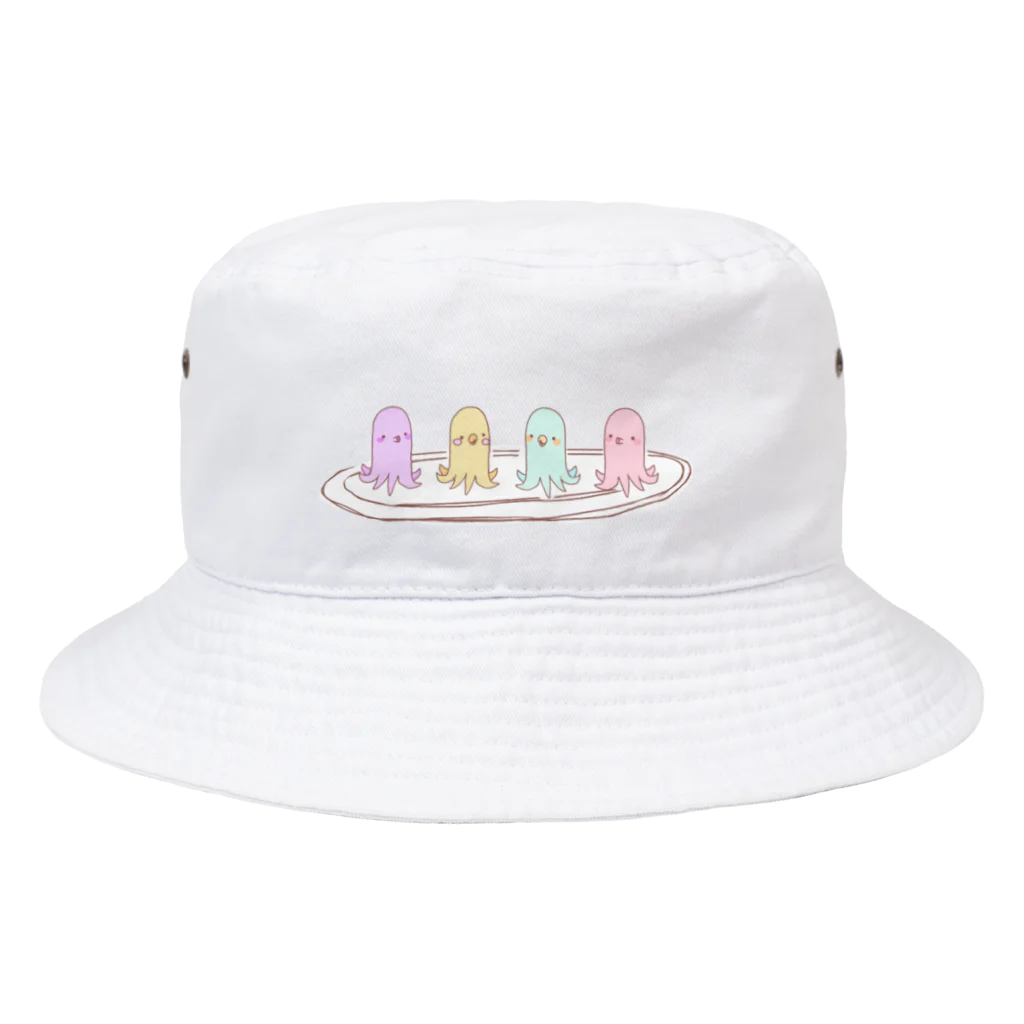 ぴよ助のお店のピヨさんウインナー Bucket Hat