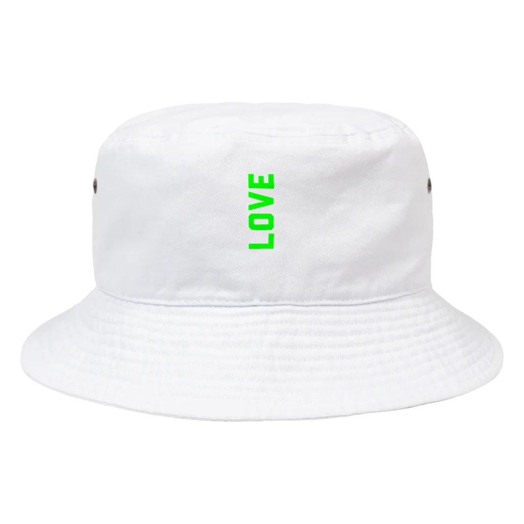 くぼかわ かおるのばあばが残した大量のLOVE Bucket Hat