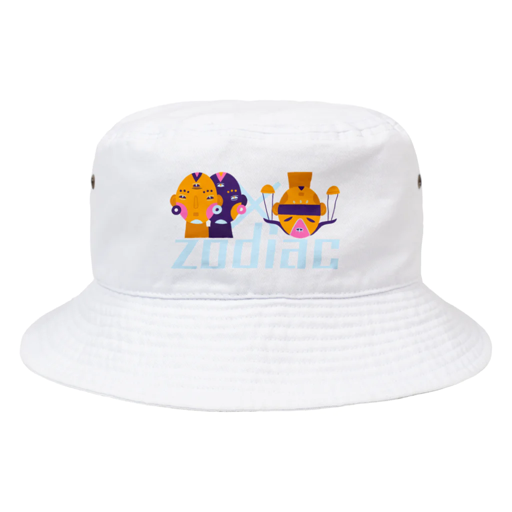 SANKAKU DESIGN STOREの相性の良い二人。 ふたご座×てんびん座/星座 Bucket Hat