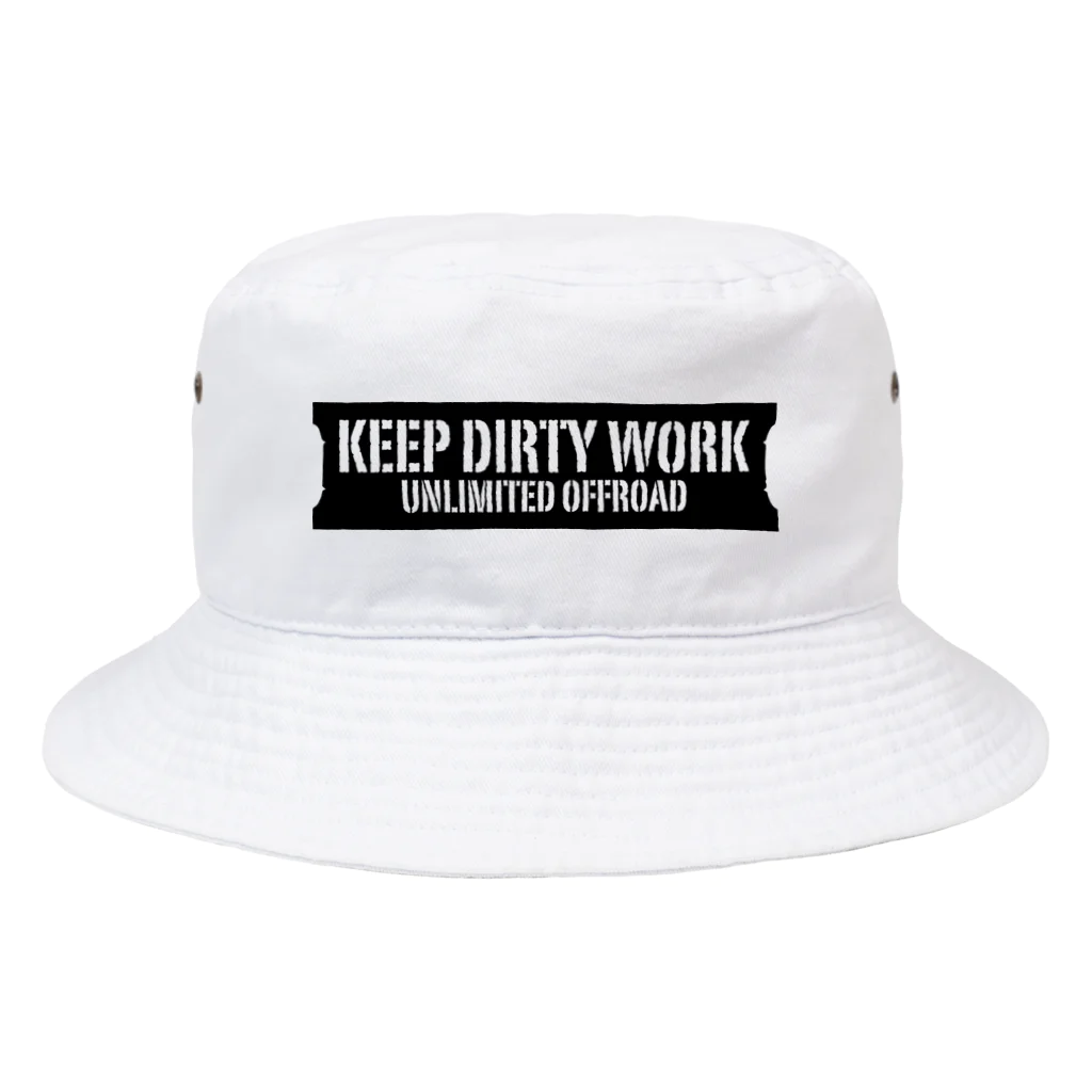 PFC STOREのKEEP DIRTY WORK 001 Bucket Hat