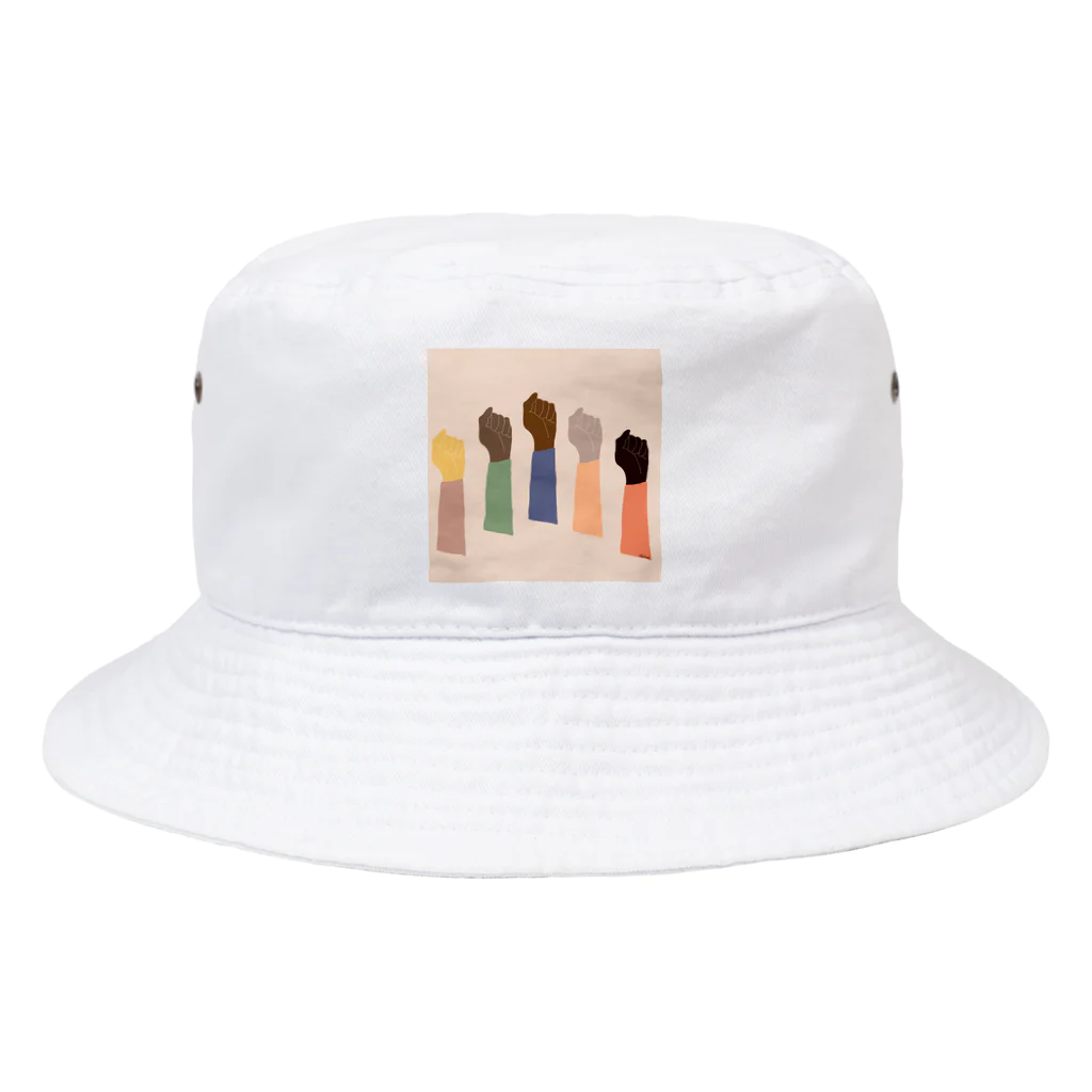 tkehrkのBlack Lives Matter illustration Bucket Hat