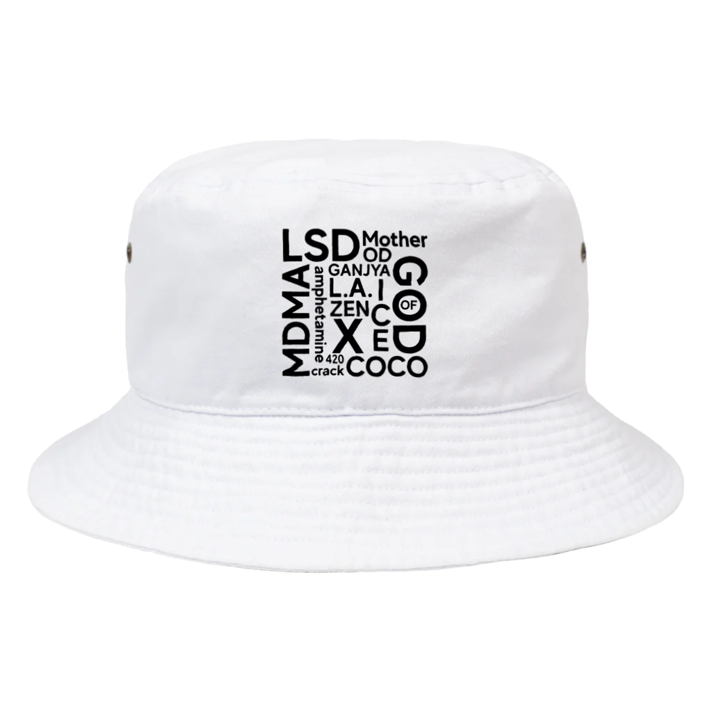 ZENSTOREのZEN『drag name』 Bucket Hat