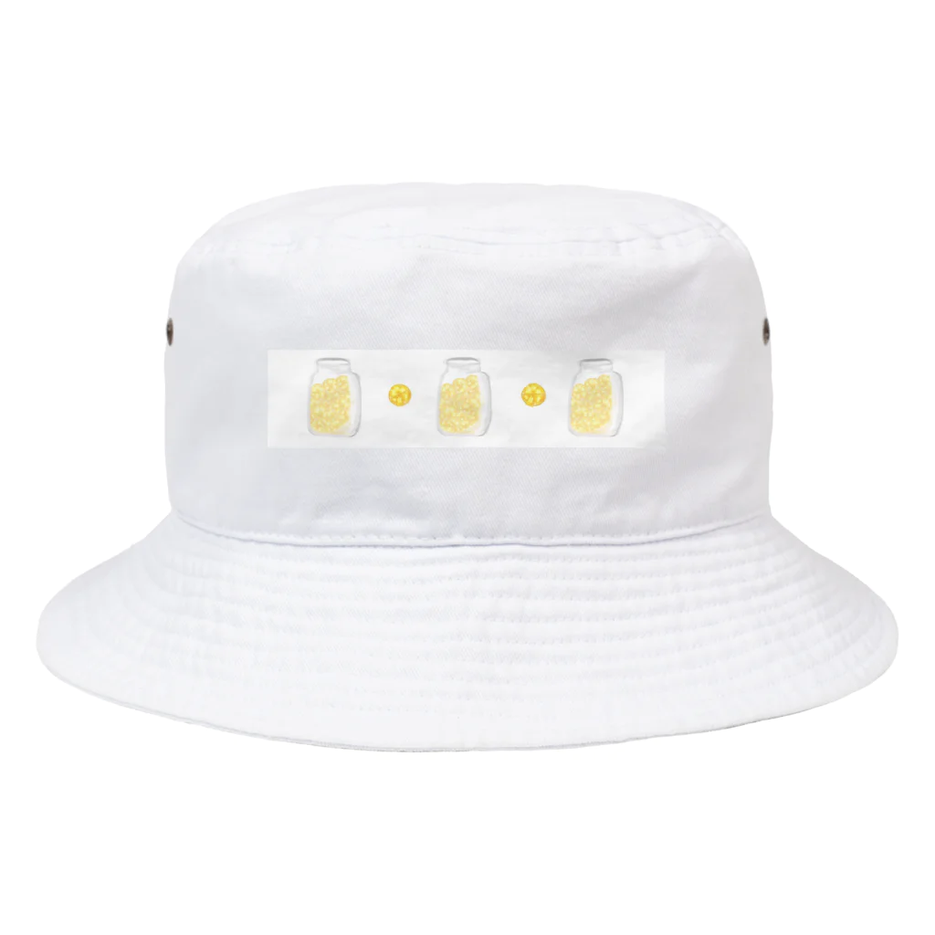 cricchiのレモン 瓶詰め Bucket Hat