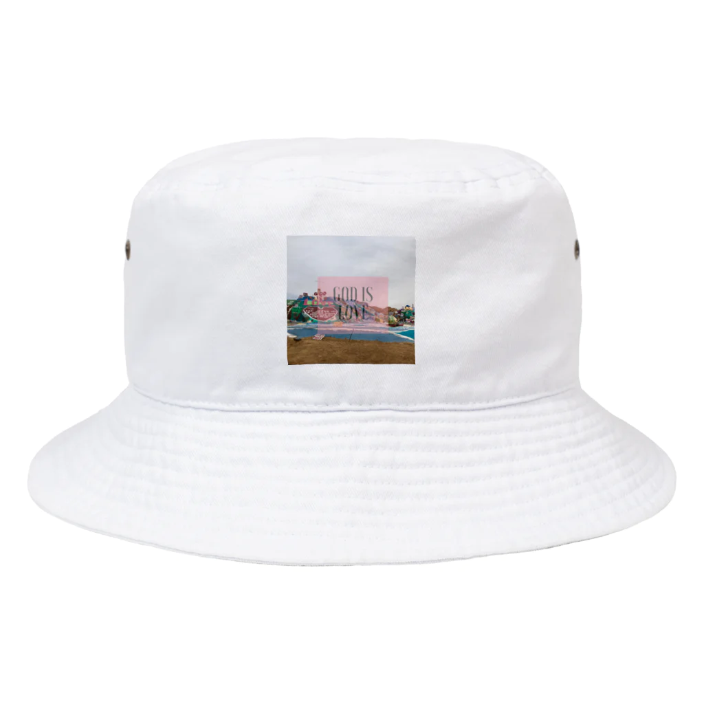 YunaKurokiのGOD IS LOVE Bucket Hat