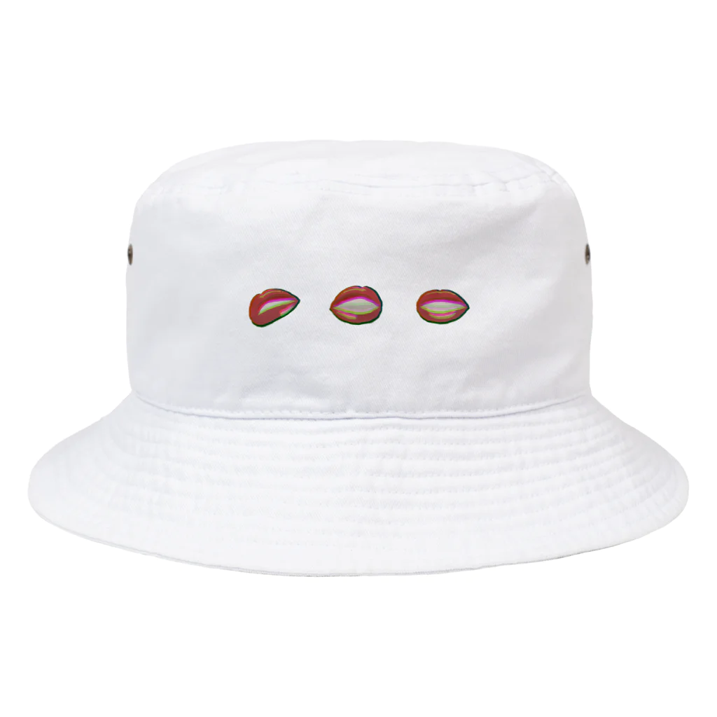 happychamchamのリップ（クリア） Bucket Hat