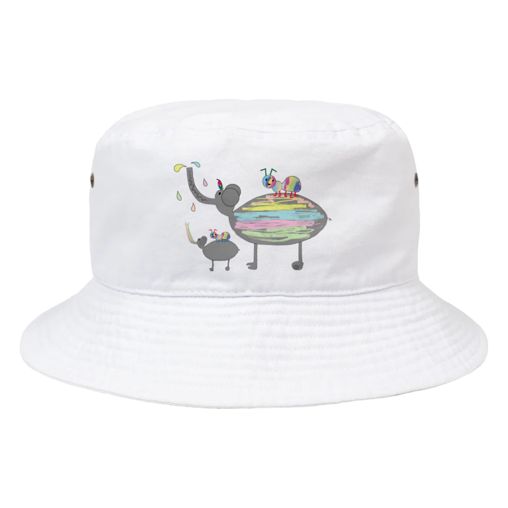 KUREOの無限の発想（ぞうとなかま） Bucket Hat