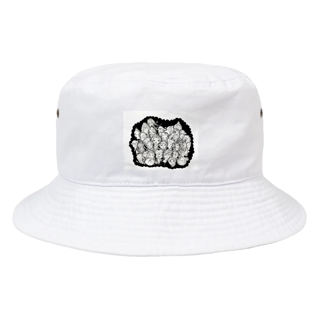 shiikaのヒトビト(イ) Bucket Hat