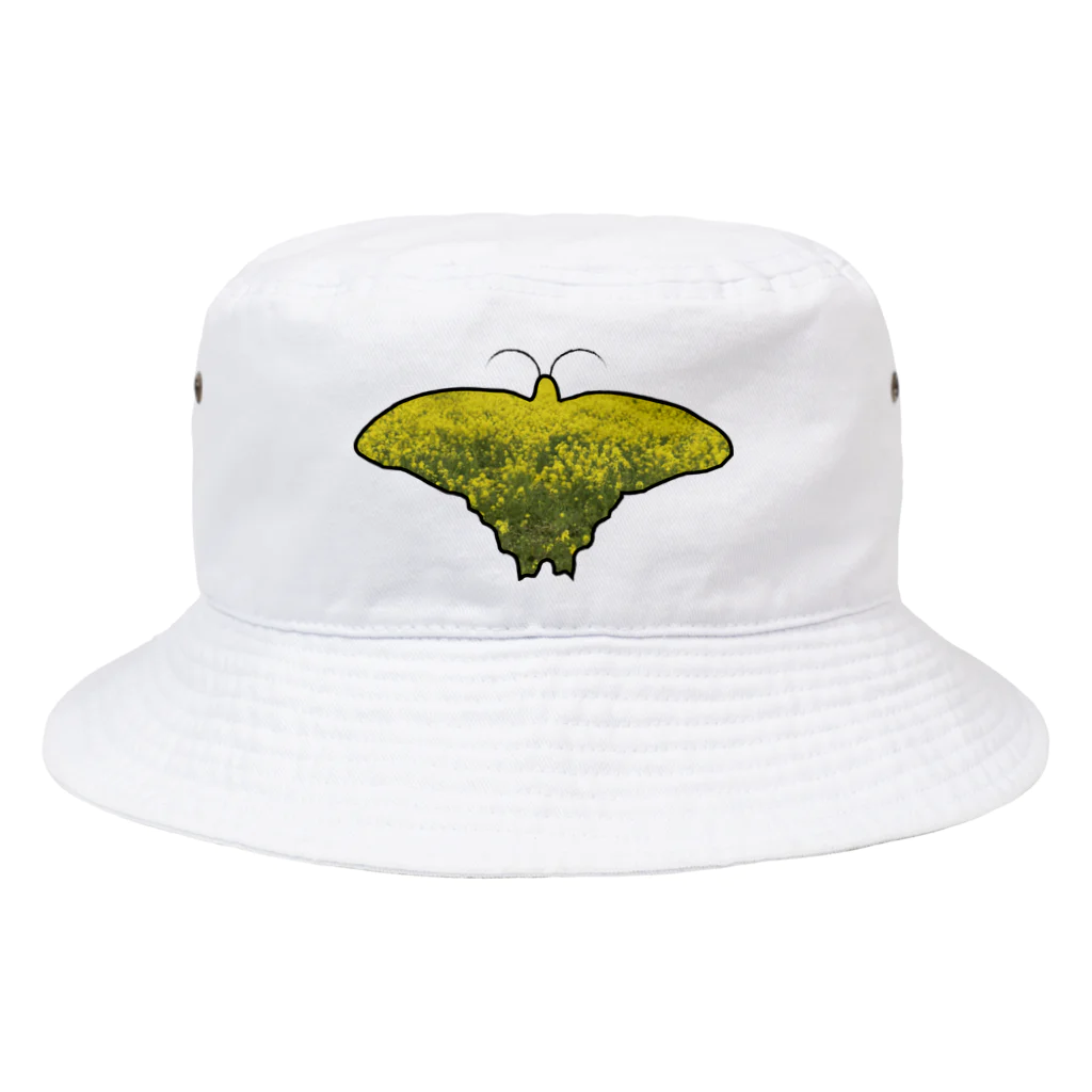 KUREOの菜の花畑のちょう Bucket Hat