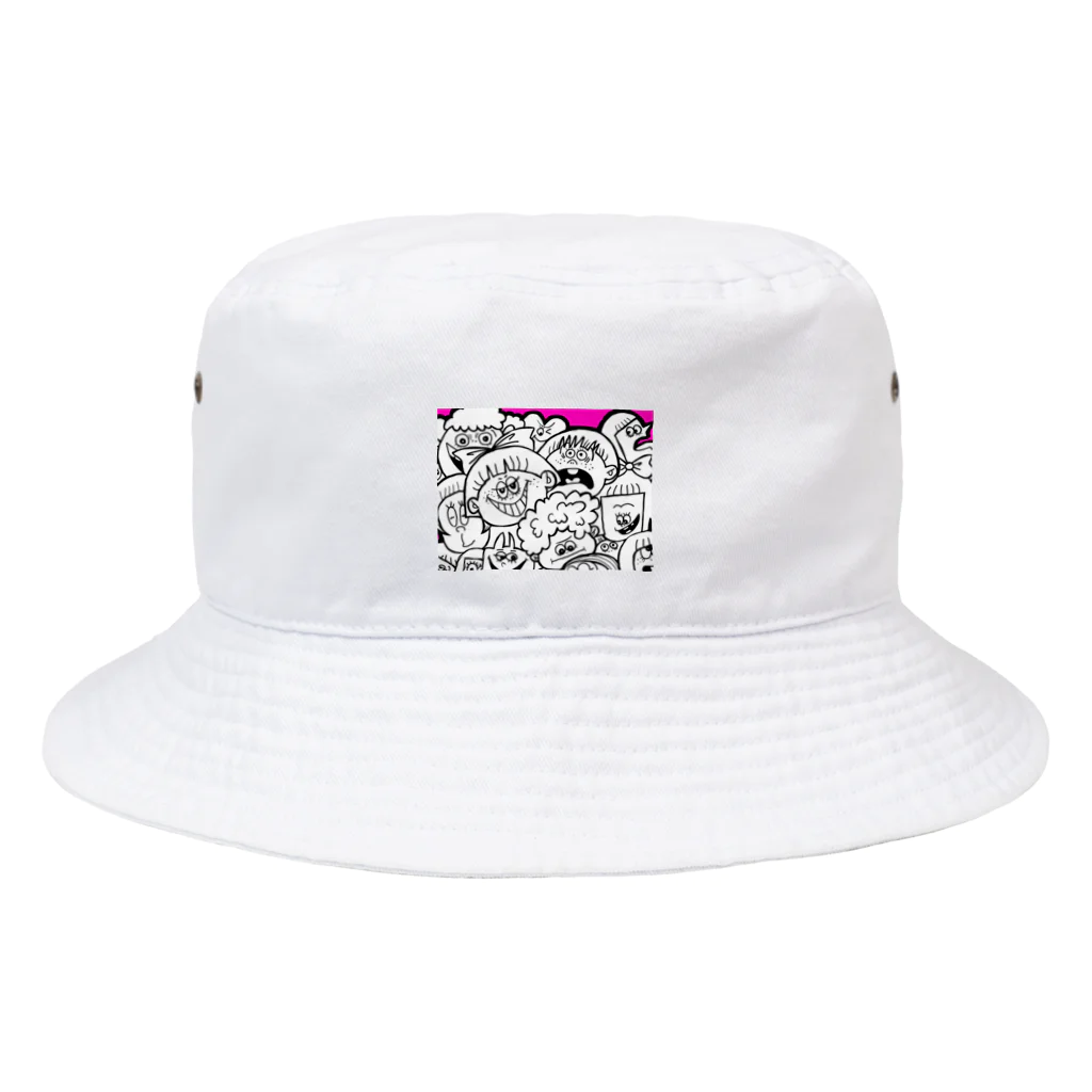 shiikaのヒトビト(ロ) Bucket Hat