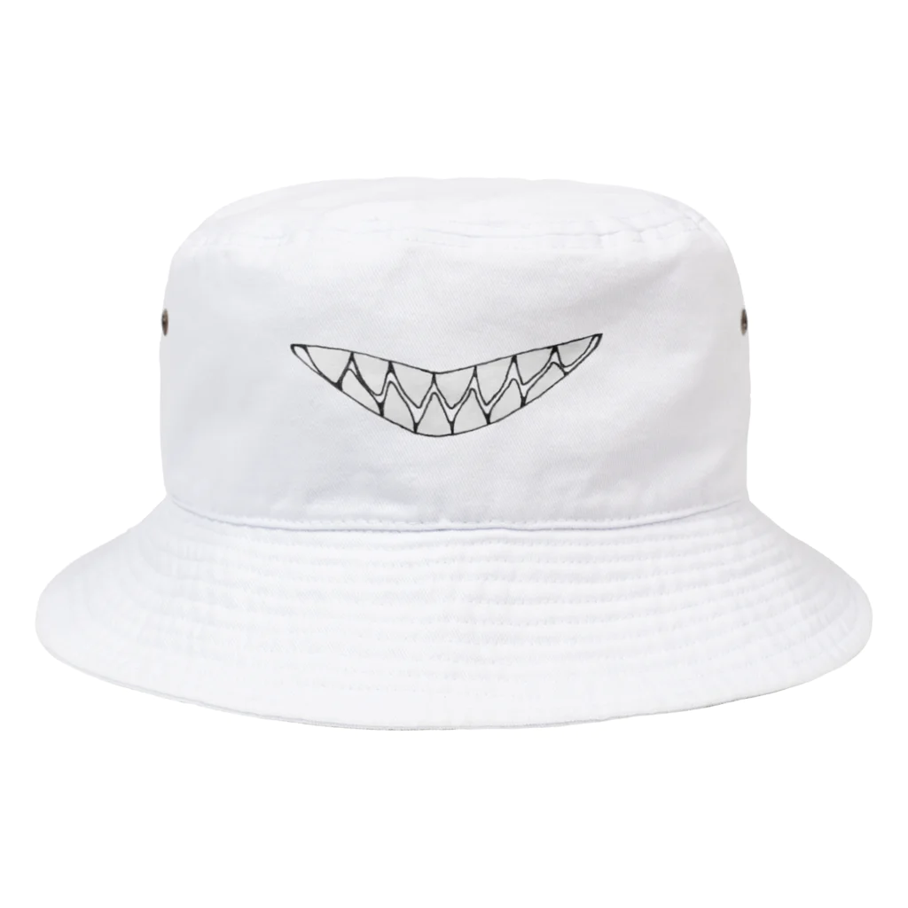 Yatamame-縁-のYatamame ブランド -ギザ歯- Bucket Hat
