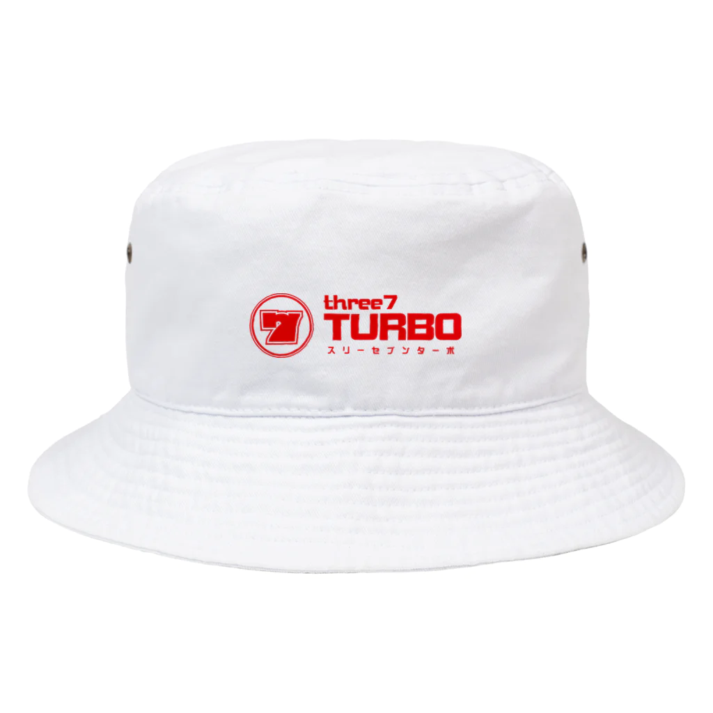 スリーセブンターボ(公式)のthree7TURBOロゴ Bucket Hat