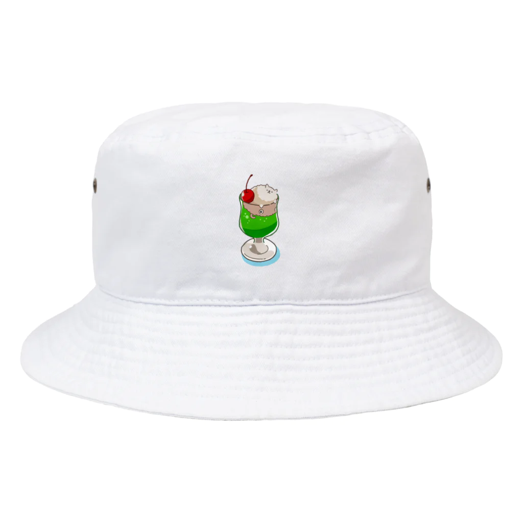 あももまーけっとのソーダフロート犬 Bucket Hat