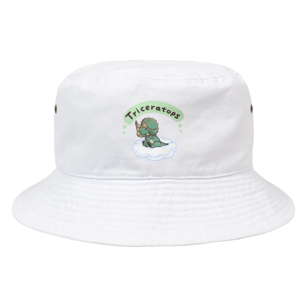 segasworksのふわふわトリケラトプス Bucket Hat