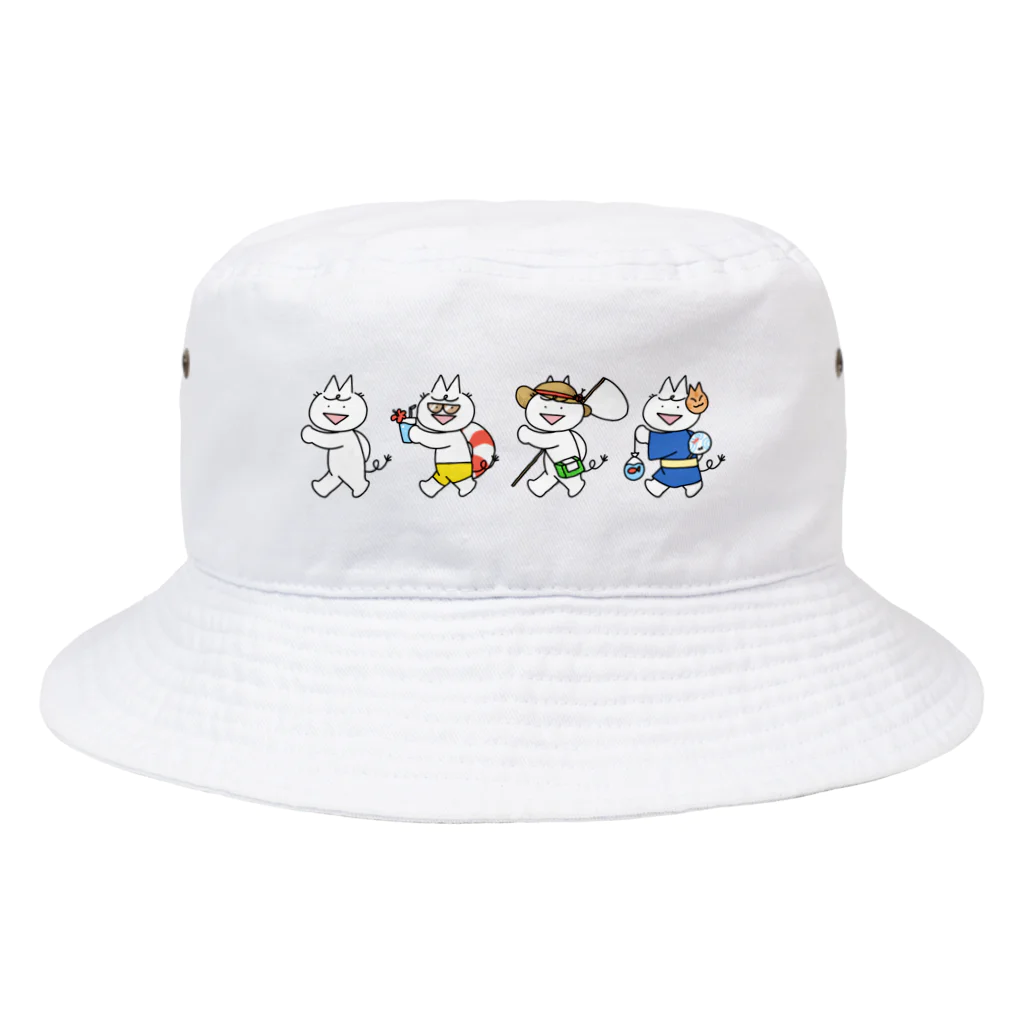 mocimiの夏のぐるにゃんバカンス Bucket Hat