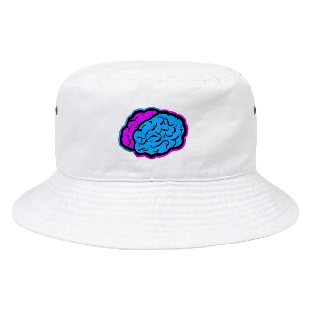 Visu工房のBrain-POP Bucket Hat