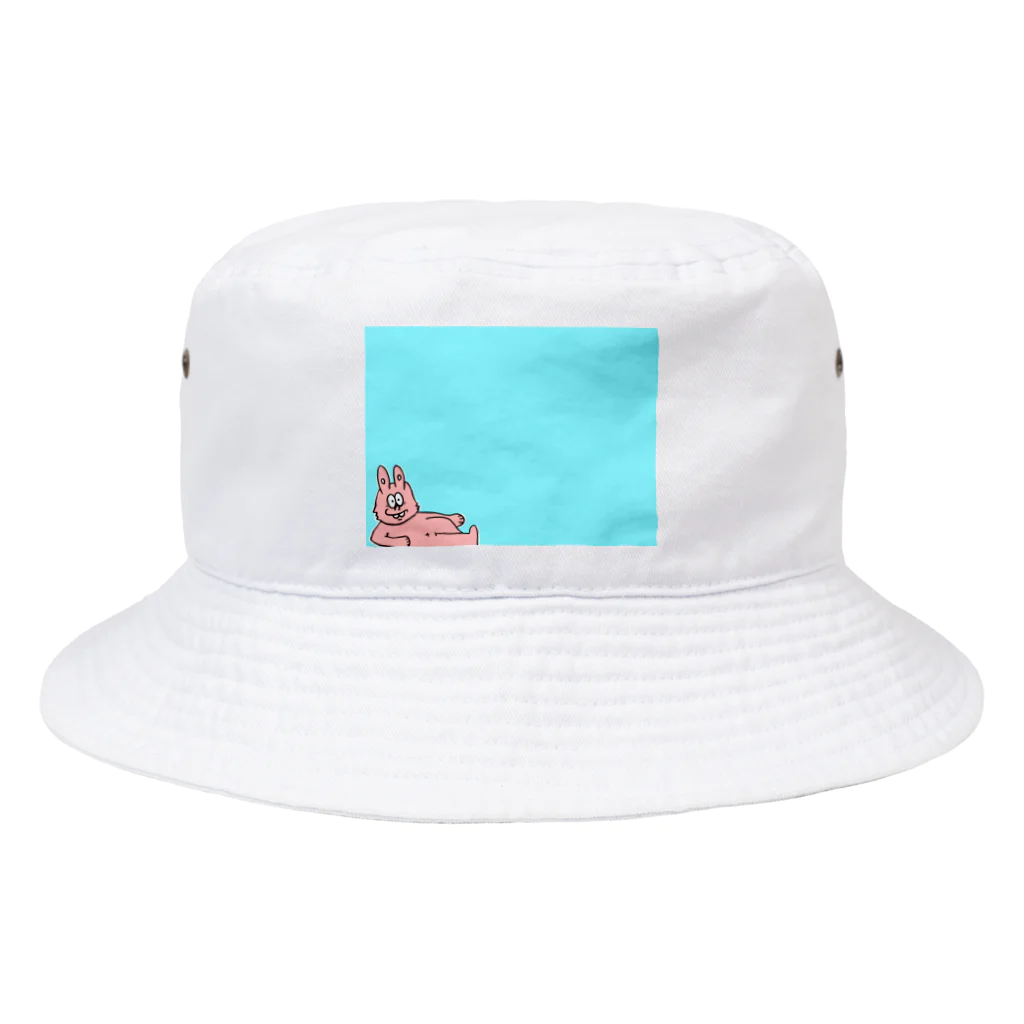 めろんぱんのウサギの就寝前〜カメラ目線を添えて〜 Bucket Hat