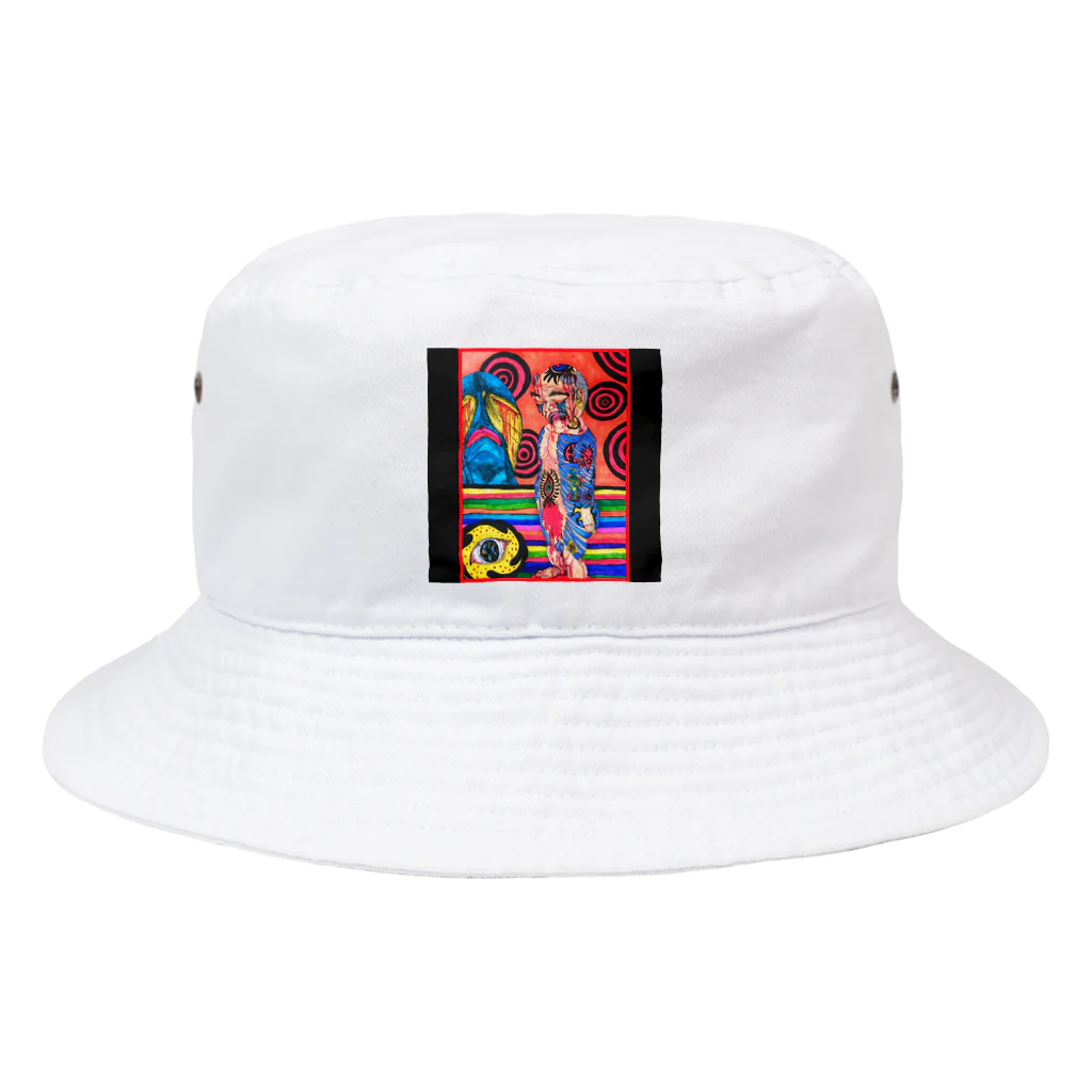 愛男-ARTWORK-のCast ★Ration Bucket Hat