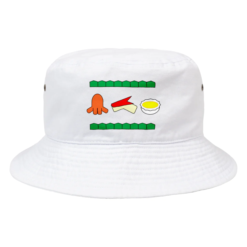 🐸かえるさんと仲間たち🐸のお弁当三銃士 Bucket Hat