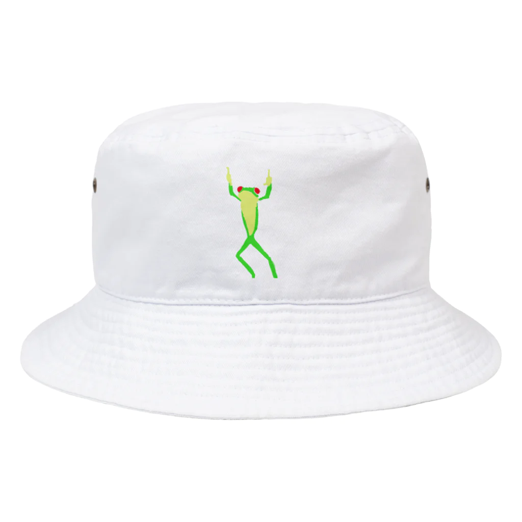 はるんけあのあげあげカエル Bucket Hat