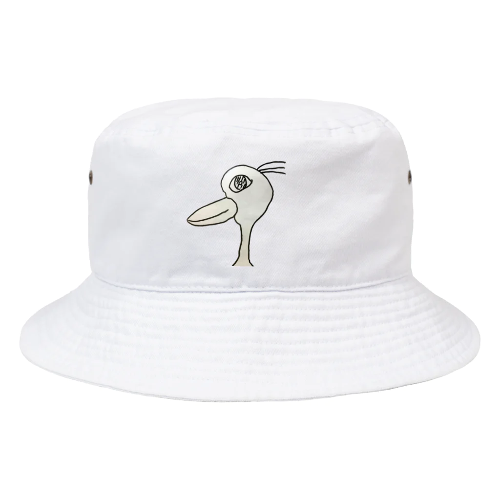 マイティガールの明日を見つめる鳥 Bucket Hat