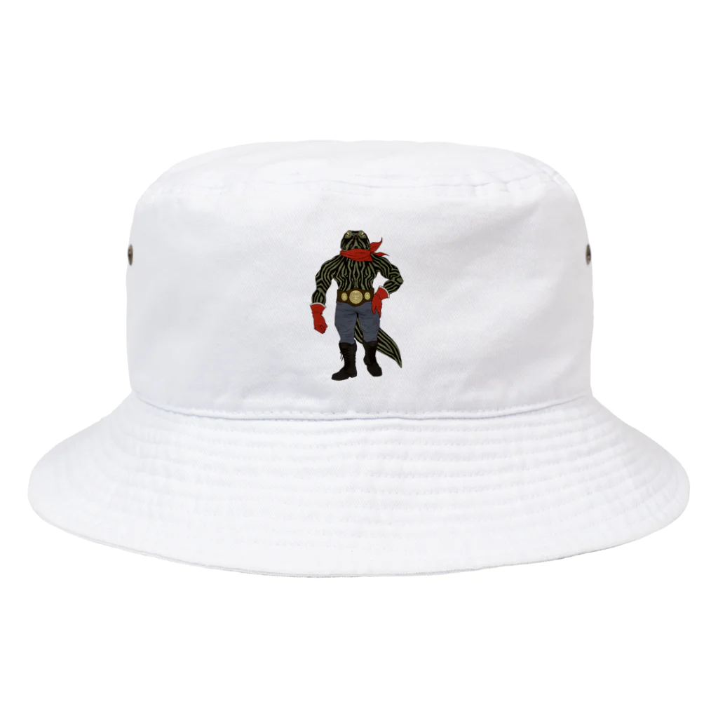 オペラの亜人のファイター（ベタ塗り） Bucket Hat