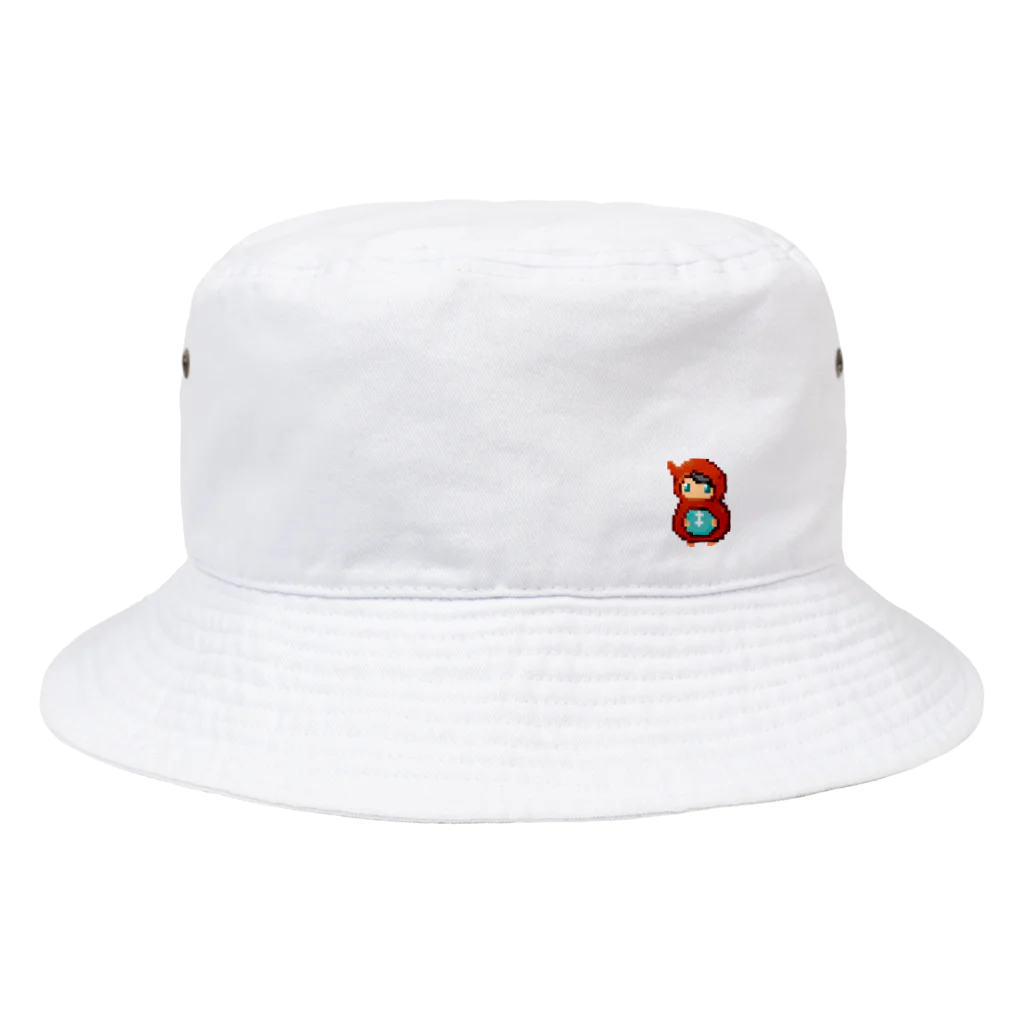 R-Hのドット絵はちがずきんちゃん Bucket Hat