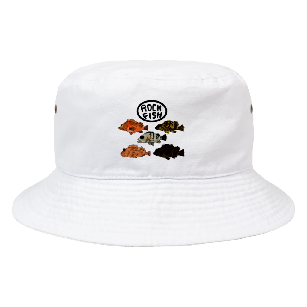 snaggedgorillaのrockfish Bucket Hat