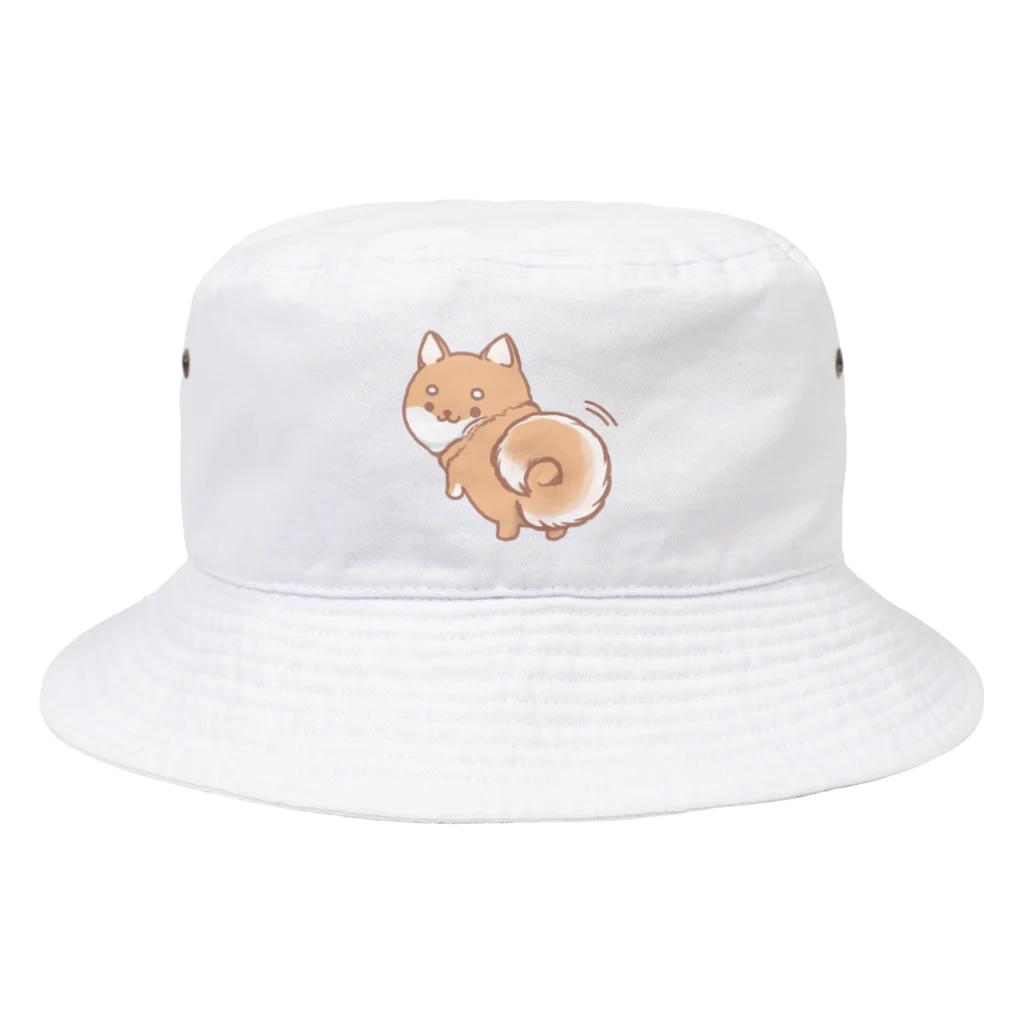 鈴のしっぽふりふりしば Bucket Hat