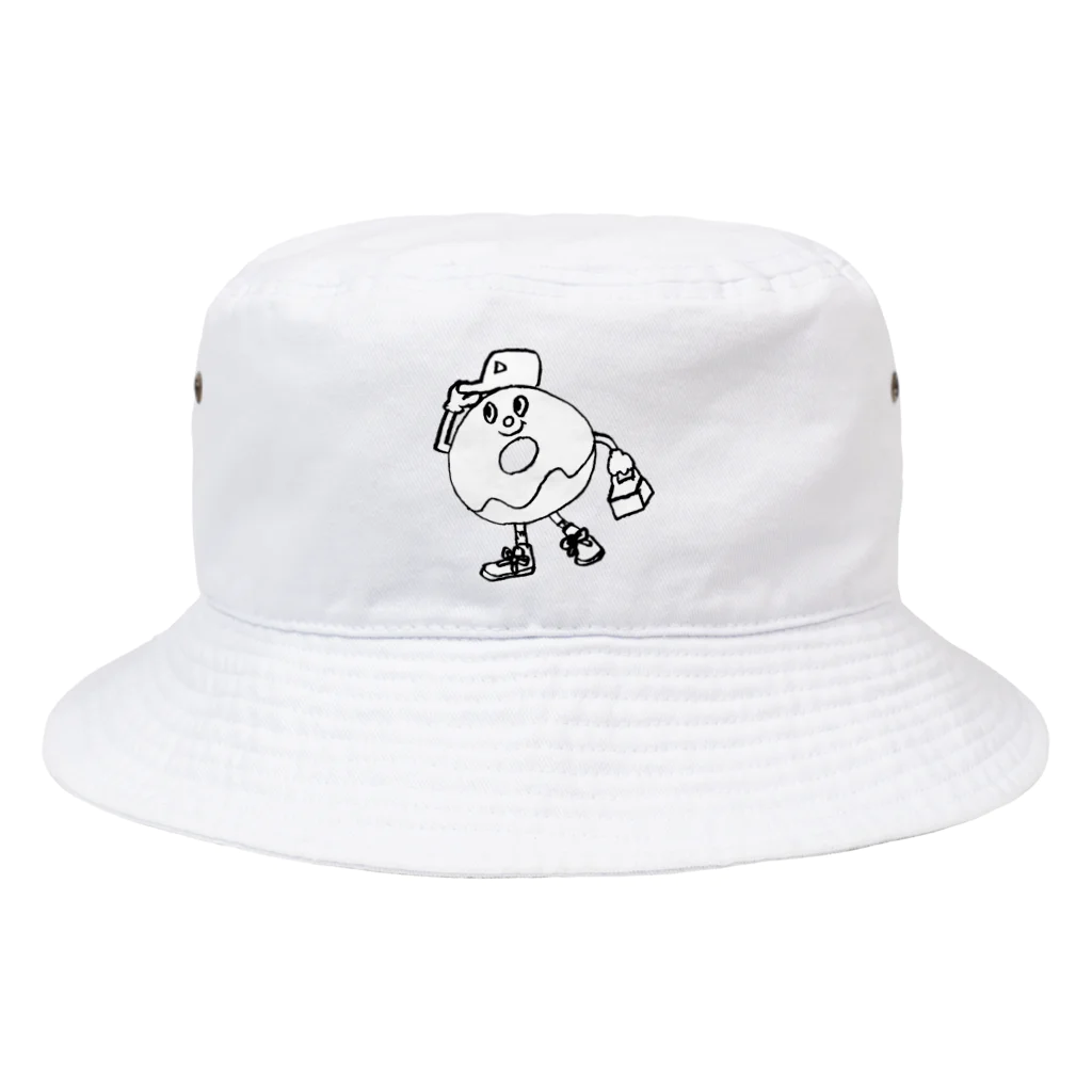 ハコドグッズショップのドーナツ君 Bucket Hat