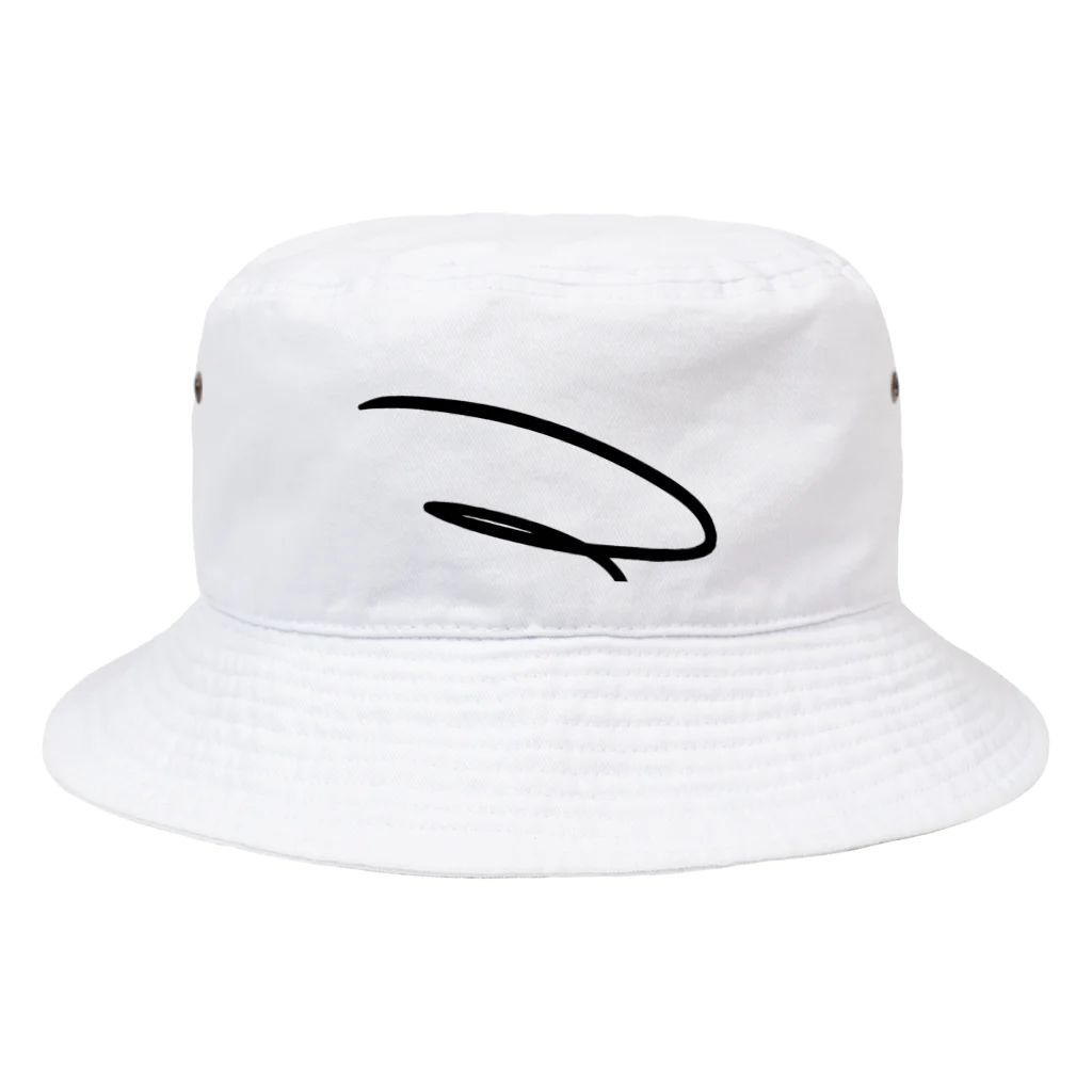 _sankakuyamataroのguneri Bucket Hat