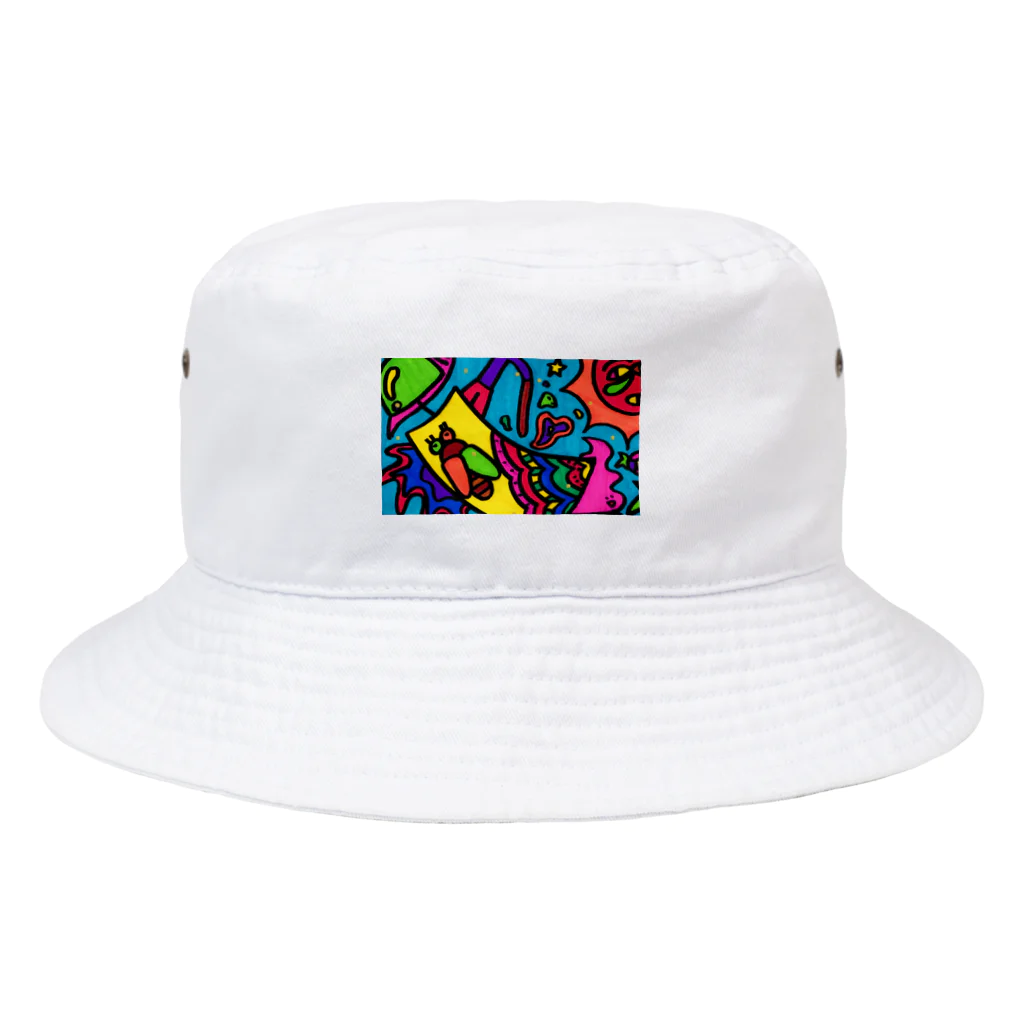 おかゆのおかゆサマー Bucket Hat