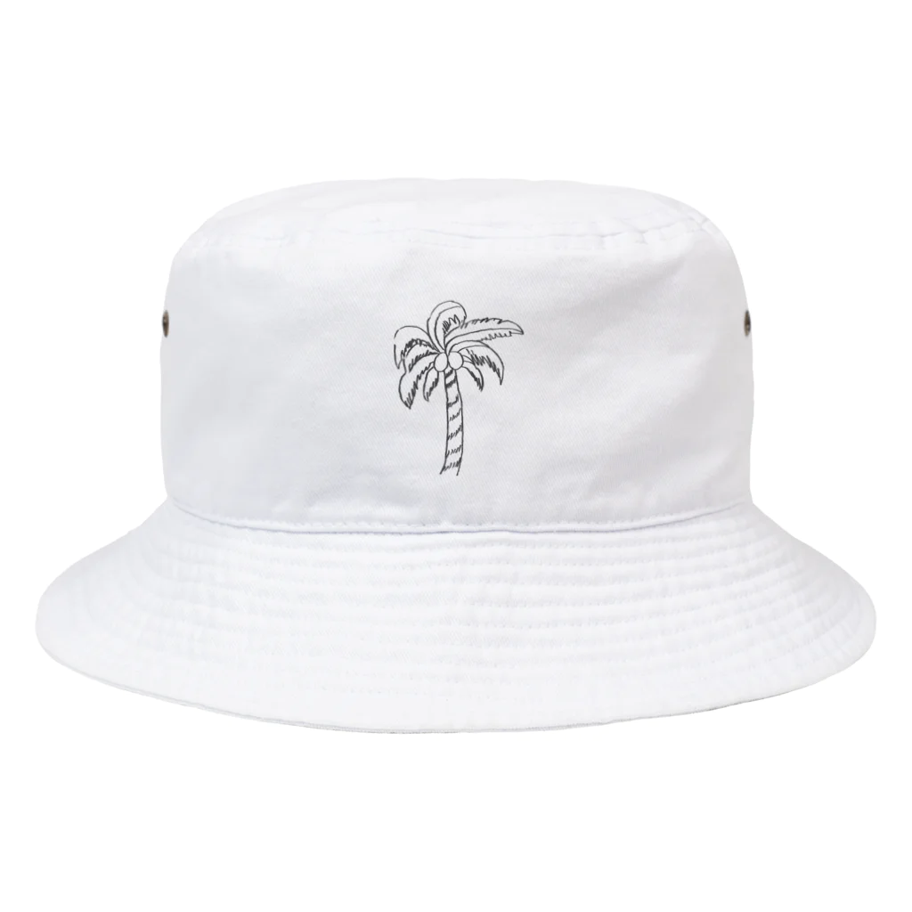 collegamentoのヤシの木 Bucket Hat