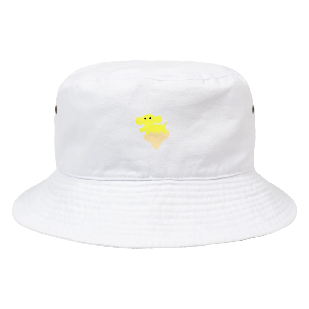 クアッカワラビーくんの日常＆あしゆびふれんず公式グッズのゆるあしゆびぞう Bucket Hat