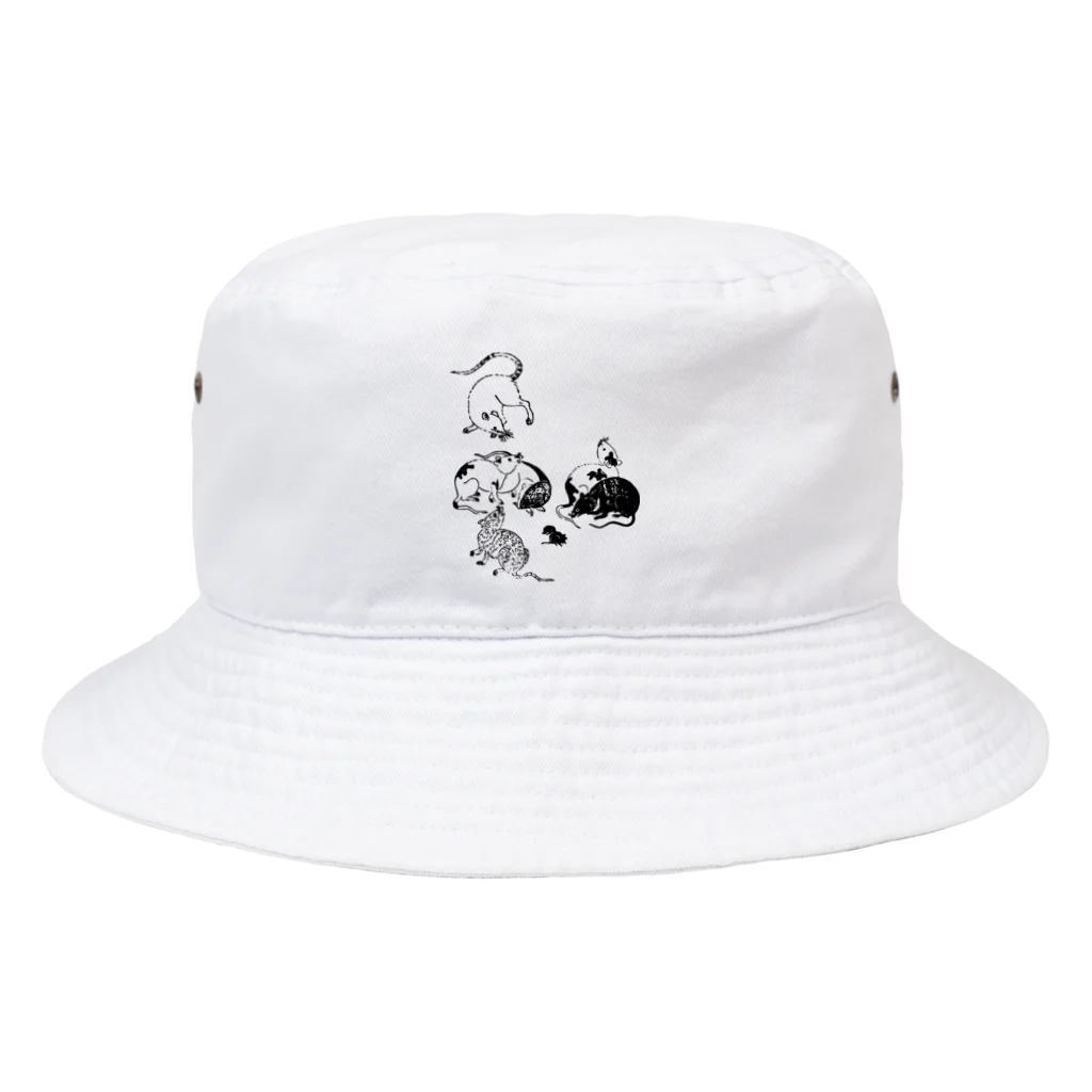 イングキューソのねずみ２ Bucket Hat