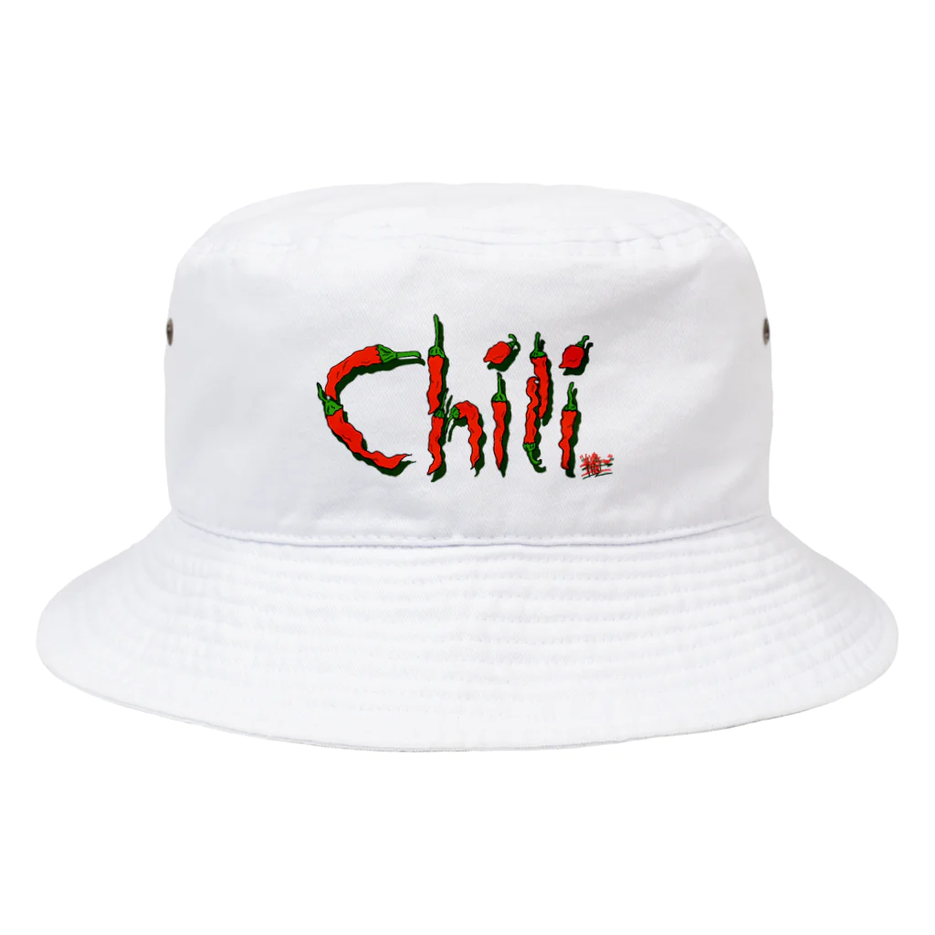 snaggedgorillaのchili Bucket Hat