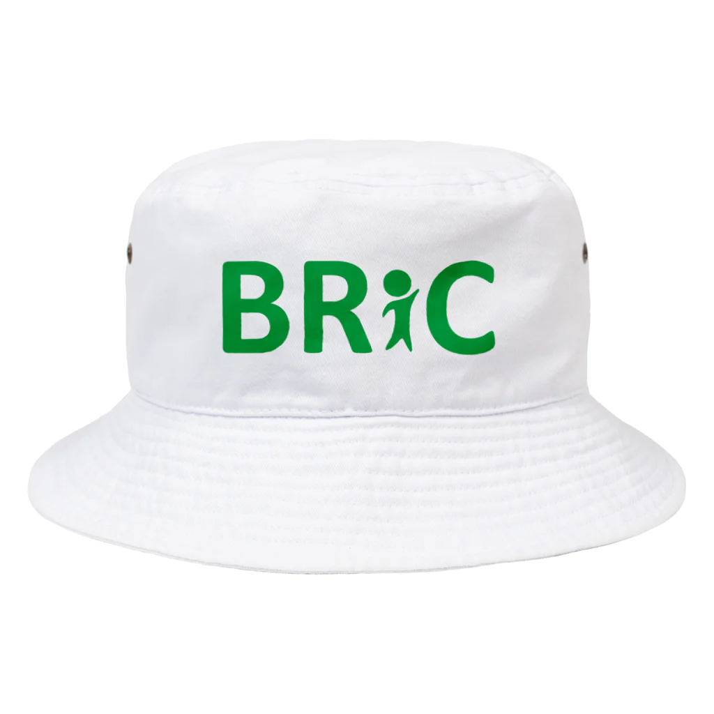 ブリっくん・ボバースキャンプショップのBRiCグリーン Bucket Hat