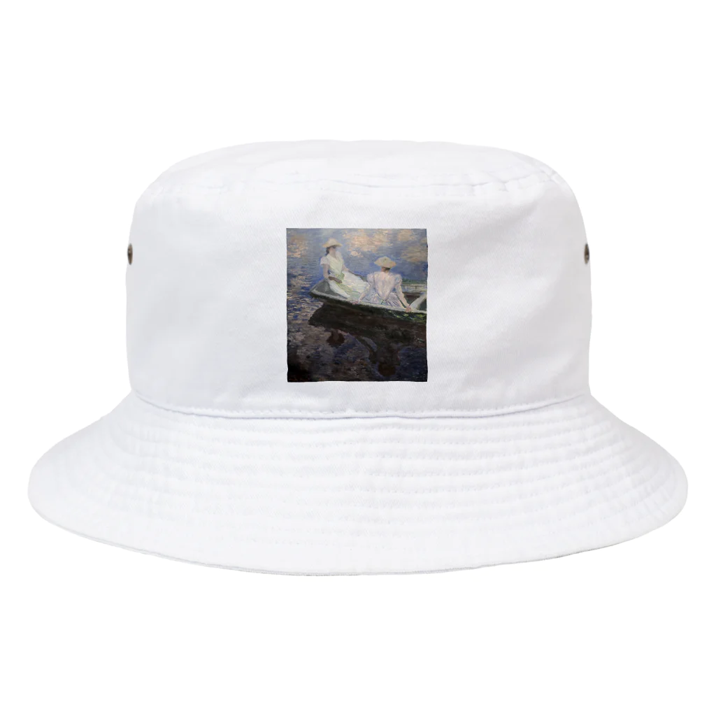 アートTシャツ 名画グッズのクロード・モネの『舟遊び』 Bucket Hat