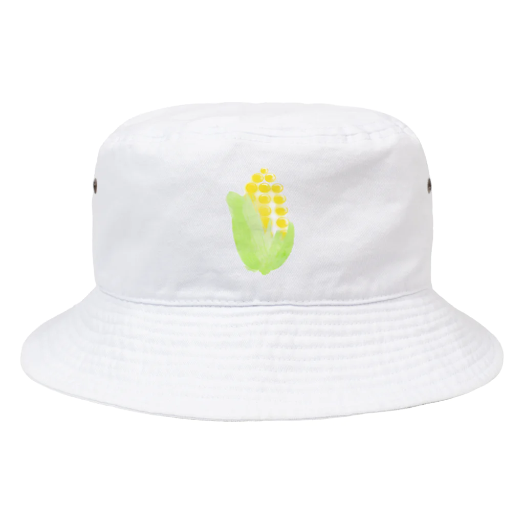 mame oya shopのもしゃもしゃになるとうもろこし🌽 Bucket Hat