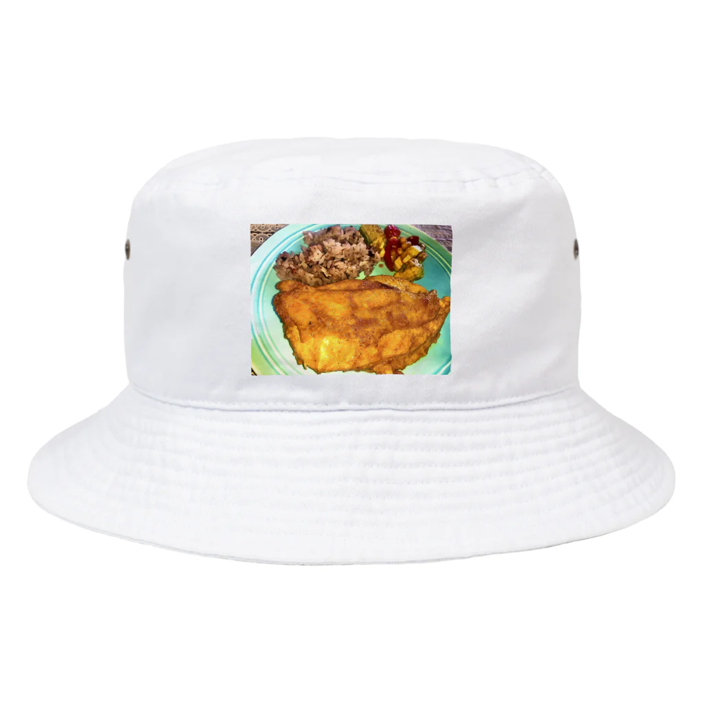 wosh1217のカリカリチキンソテー Bucket Hat