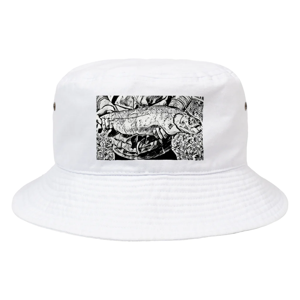 chibita02の誰でも大物フィッシャーマン Bucket Hat