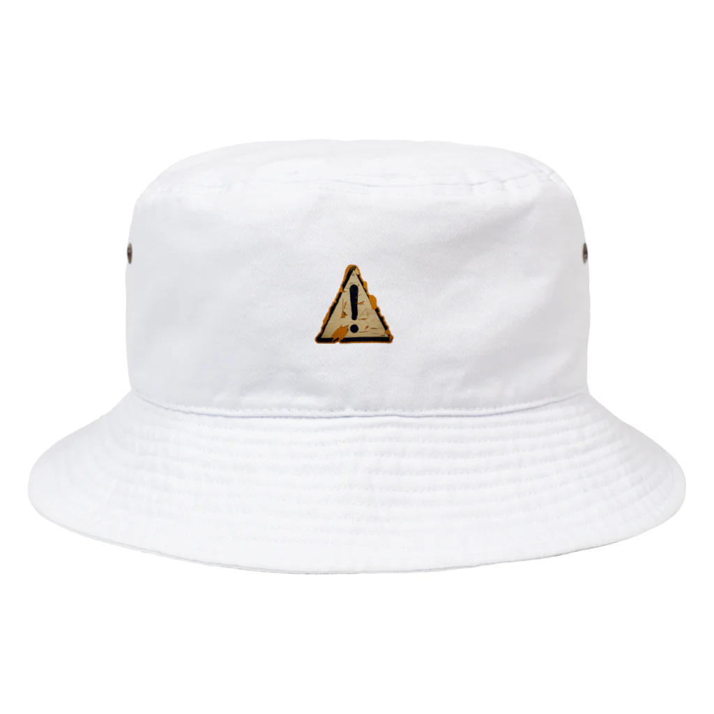 T41klのcaution Bucket Hat