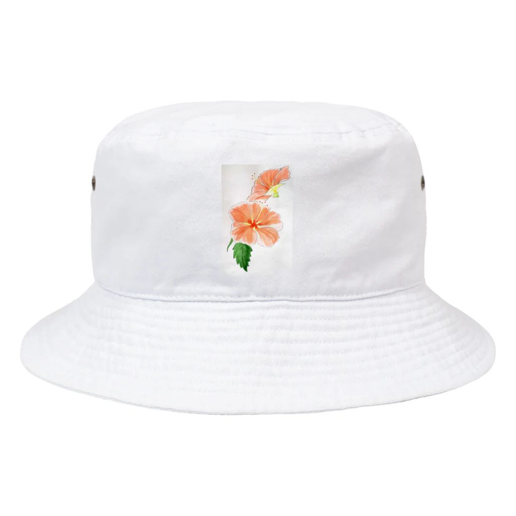 LEnAoのハイビスカス Bucket Hat