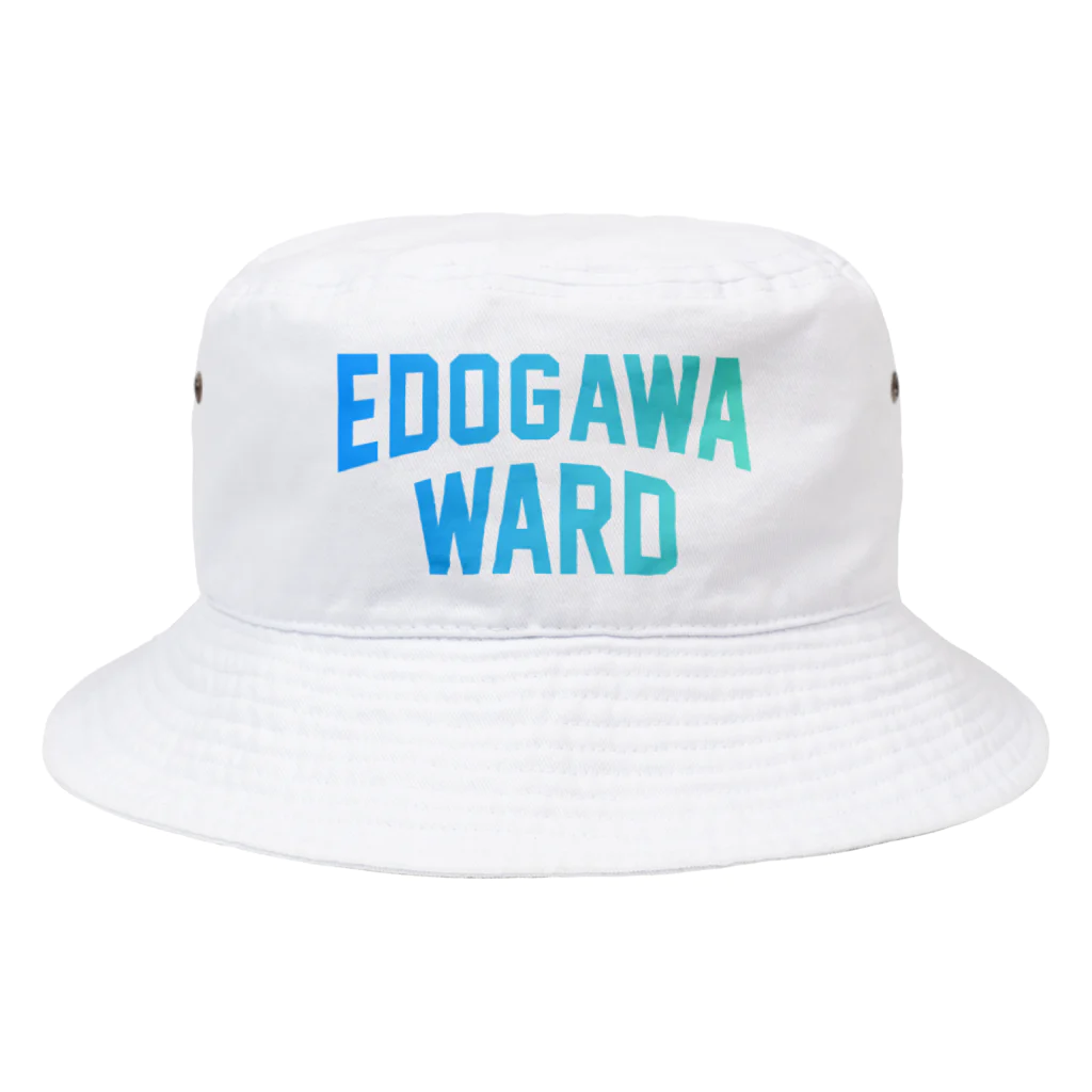 JIMOTO Wear Local Japanの 江戸川区 EDOGAWA WARD Bucket Hat