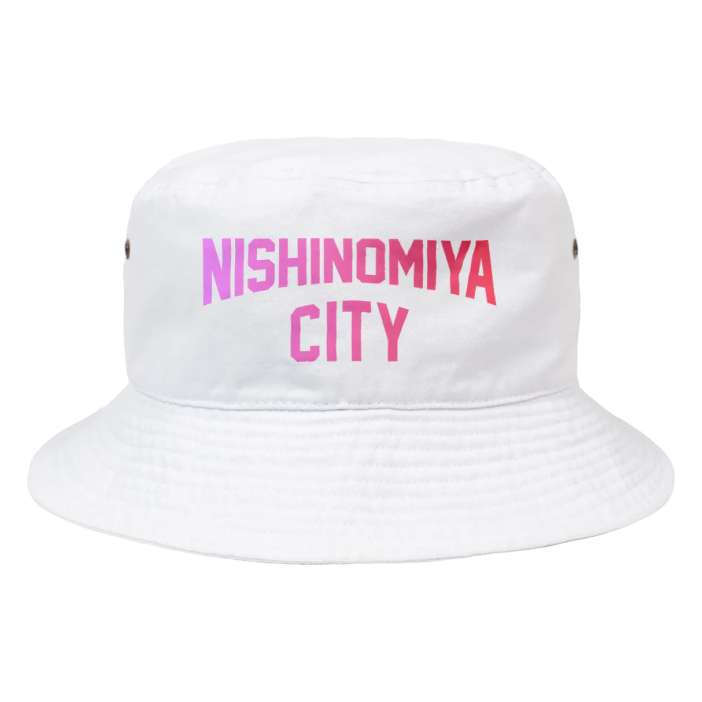 JIMOTOE Wear Local Japanの西宮市 NISHINOMIYA CITY Bucket Hat