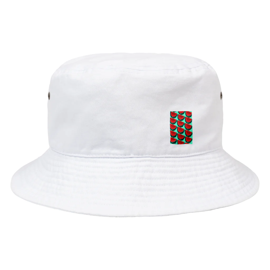 LEMOLEMONのスイカ（水色） Bucket Hat