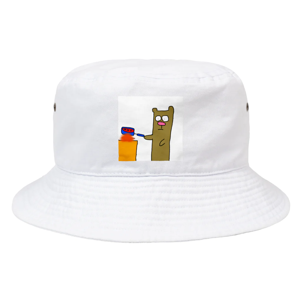 bononoouchiの料理するくま Bucket Hat