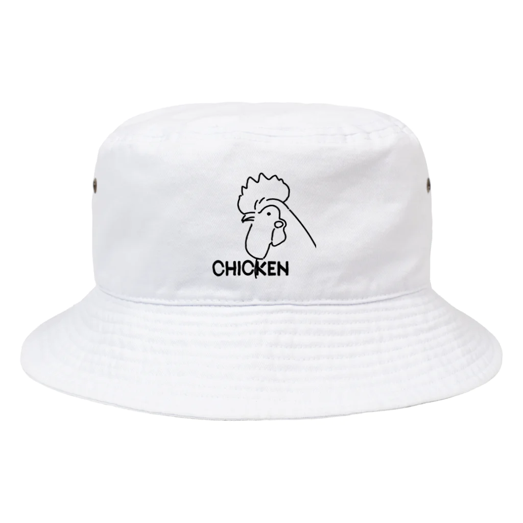 サタケ商店🐅🍛のiTDQ チキン Bucket Hat