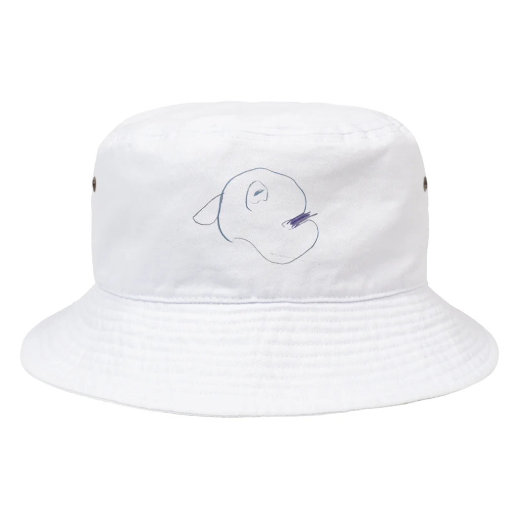 あひるさんのいぬぬ Bucket Hat